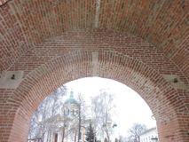 Ансамбль Кремля, ХVIв.  Егорьевская (Богоявленские ворота)  башня 1531г (восточный фасад, внутренняя часть)